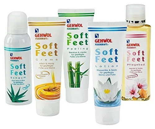Крем для ног Gehwol Fusskraft Soft Feet с молоком и медом, 125 мл, 4 шт. Gehwol — фото 3