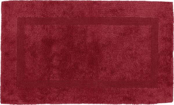 

Коврик для ванной Erwin Müller 60604-S22, 80x22x150 см цвет weinrot