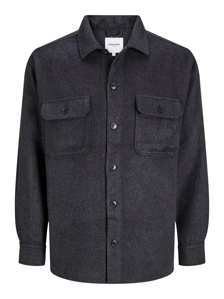 

Рубашка JACK & JONES PLUS, черный