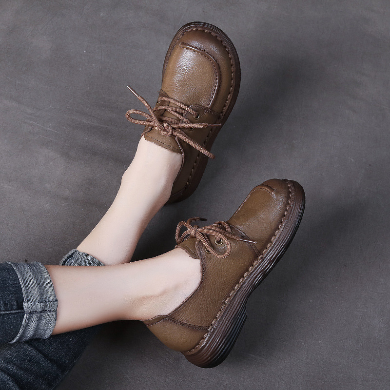 ZUOSAISI Женские повседневные туфли Women's Brown коричневые, цвет Brown — фото 4