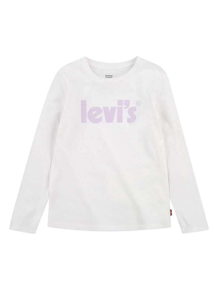 

Лонгслив Levi's Kids, белый