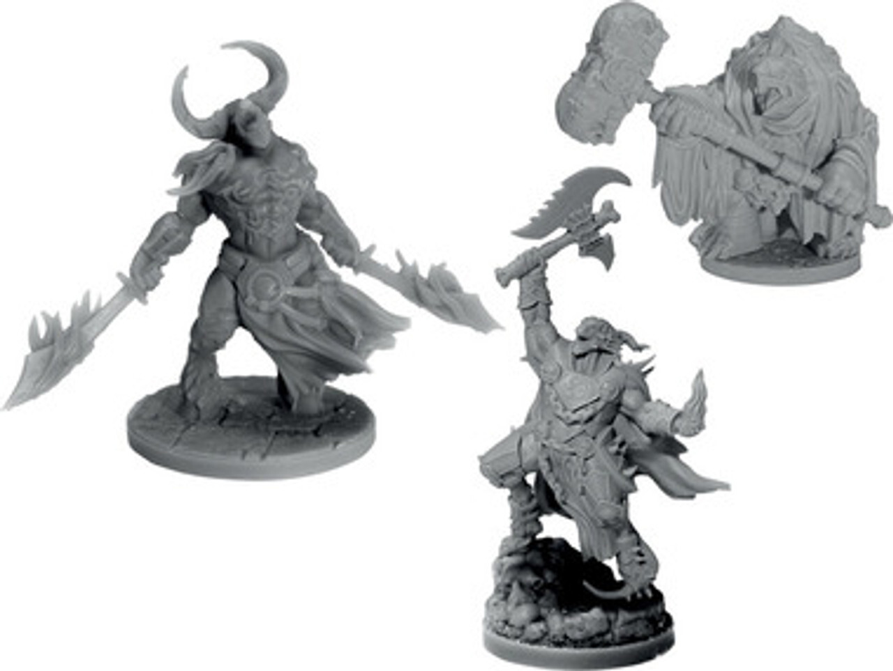 

Миниатюра Dungeons & Dragons Miniatures: Collector's Series - Arkhan the Cruel & The Dark Order