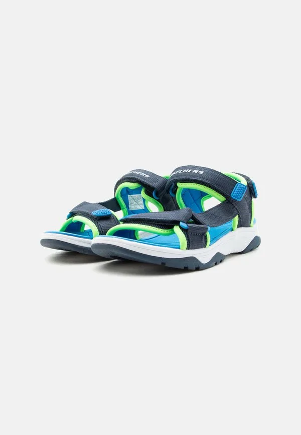 Сандалии tread seeker Skechers, Navy/Blue/Lime — фото 2