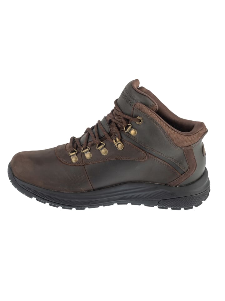 Кроссовки Skechers SlipIns: Meroe - Pikeman, коричневый цвет — фото 2