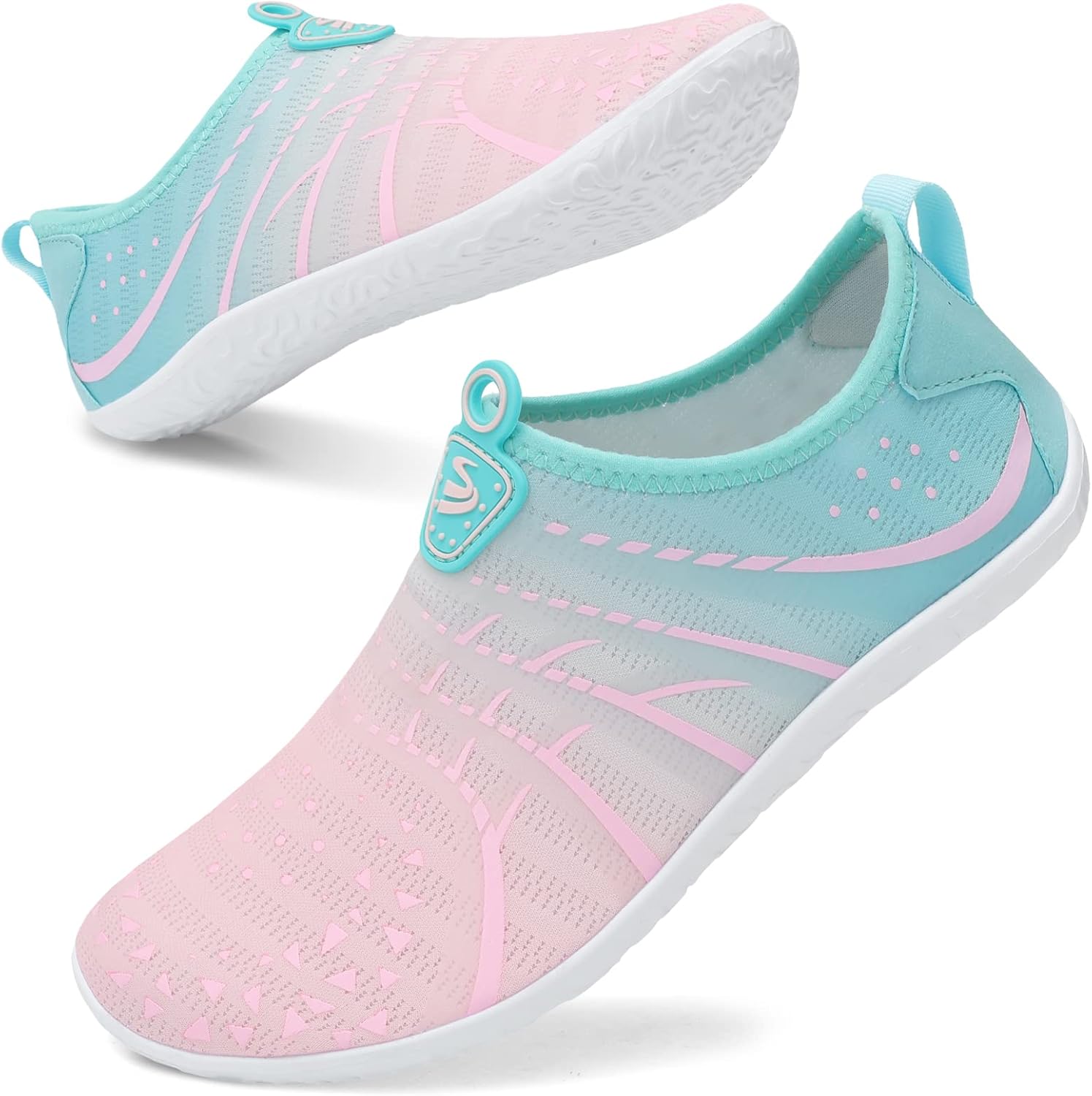 

Женские и мужские водные туфли Spesoul, дышащие, быстро сохнущие, мягкие, «босоножки», акваноски для походов, плавания, пляжа, серфинга, йоги и спорта, Al Jiao Bluepink
