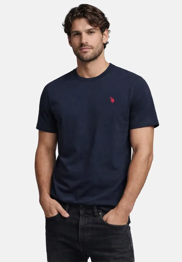 Футболка базовая Uscaaleb U.S. Polo Assn., темно-синий