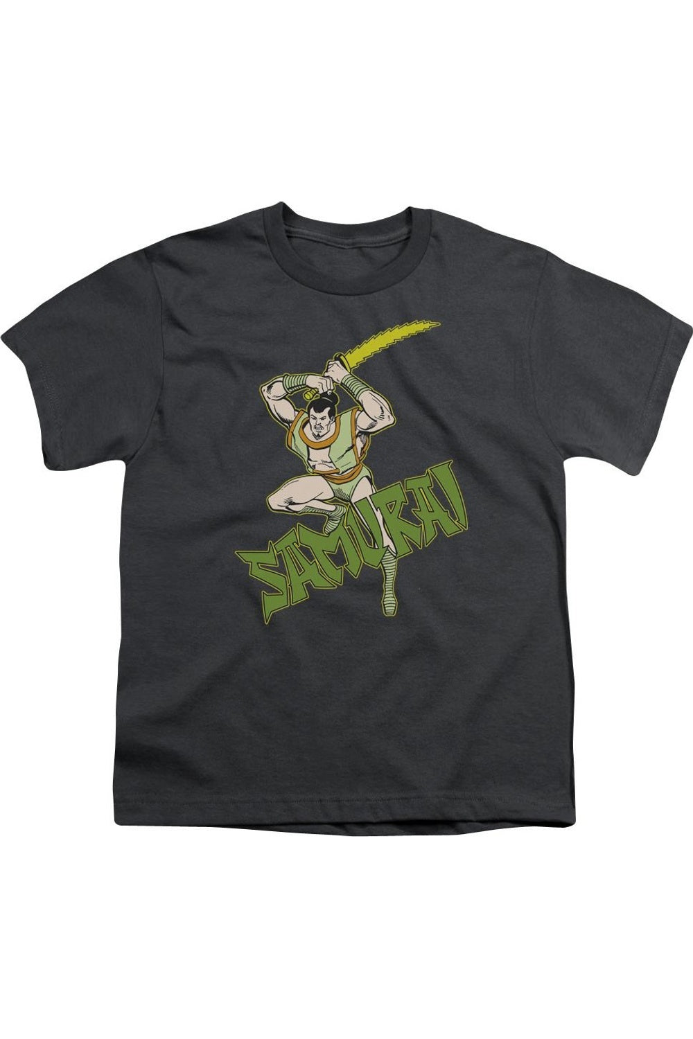 

Футболка с коротким рукавом DC Comics в стиле самурая для детей Gildan, Charcoal