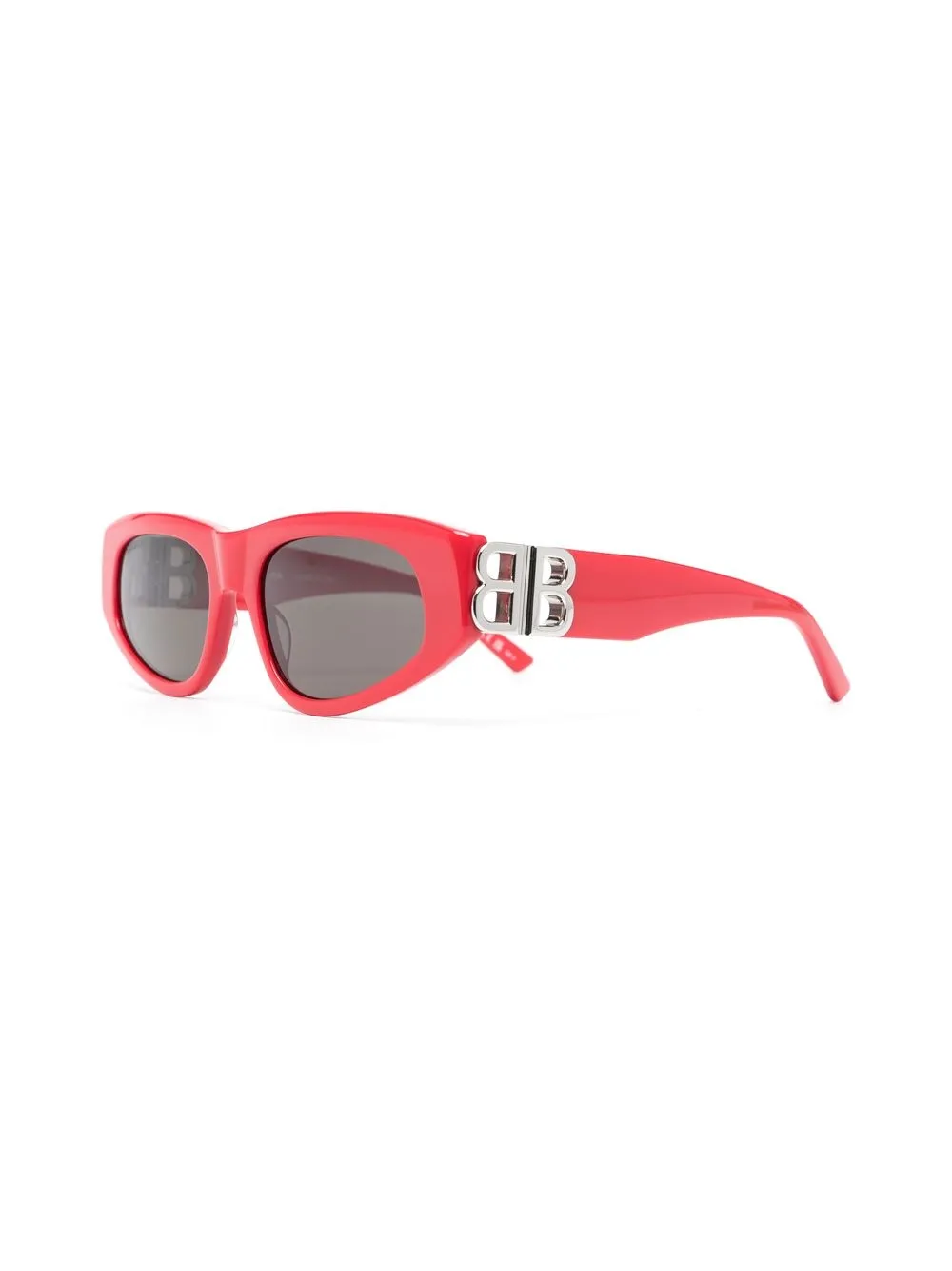 Солнцезащитные очки с логотипом Balenciaga Eyewear, красный — фото 2