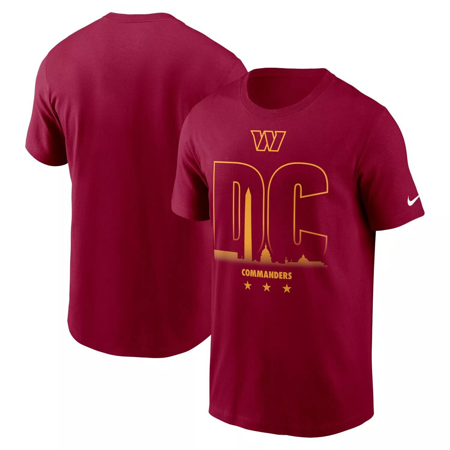 

Мужская футболка Nike Burgundy Washington Commanders Local