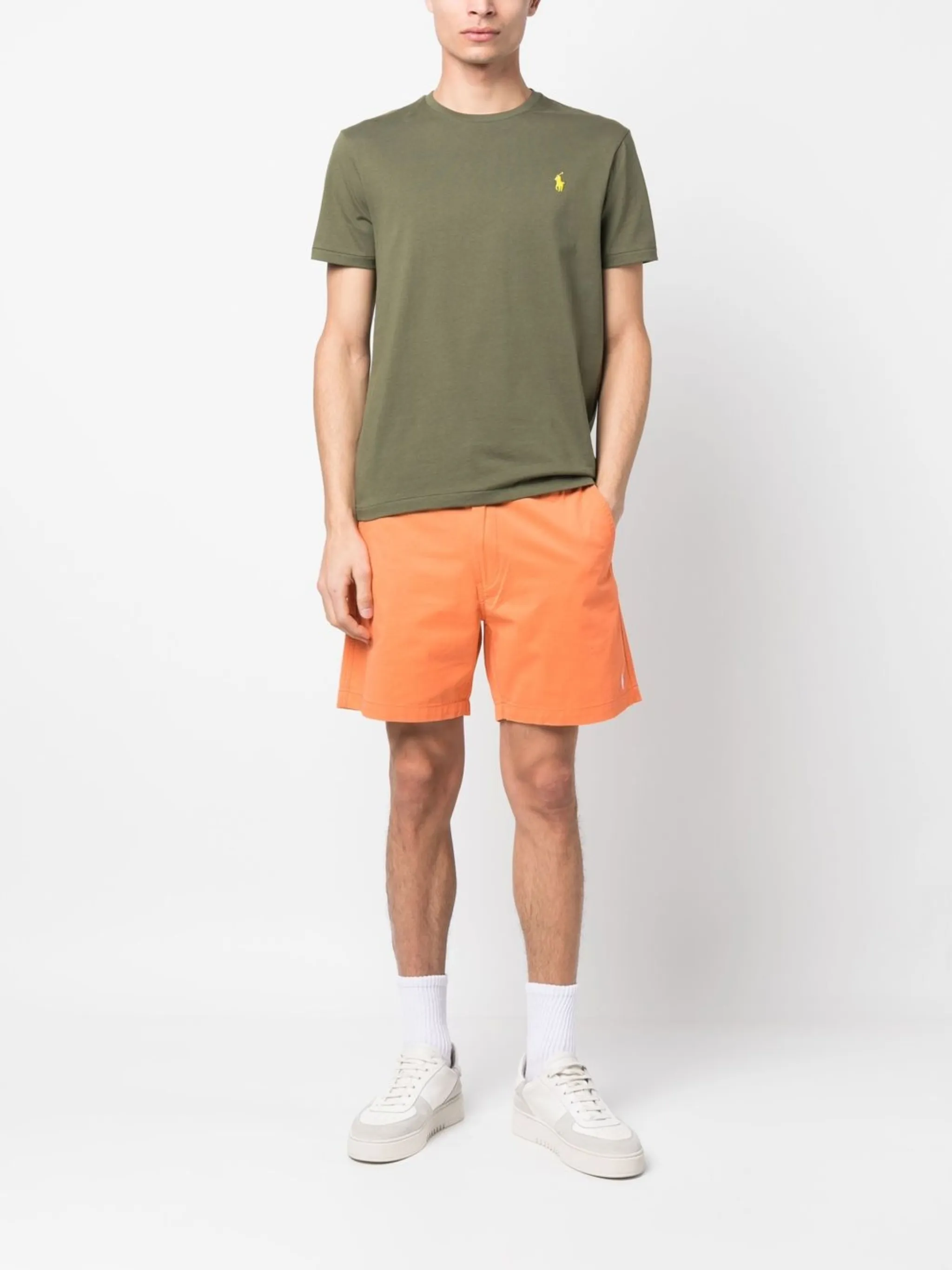 Футболка Polo-Pony с круглым вырезом Polo Ralph Lauren, зеленый — фото 2