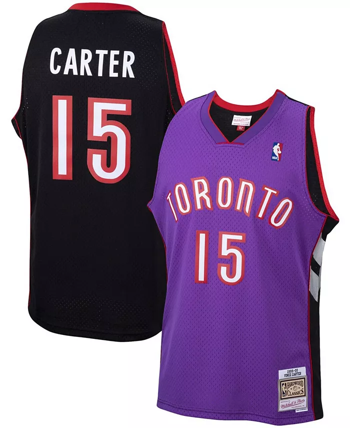

Мужская майка Vince Carter Purple Toronto Raptors 1999-2000 Hardwood Classics Swingman Mitchell & Ness