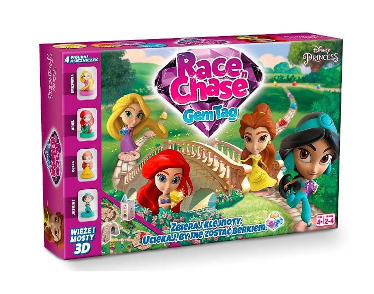 

Race N Chase Princesses (Pl), настольная игра, Cartamundi