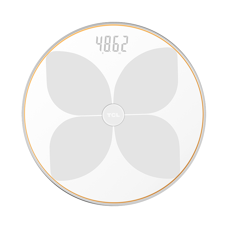 

Умные весы для определения процента жира в организме с подключением к приложению на смартфоне V1 C TCL, белый