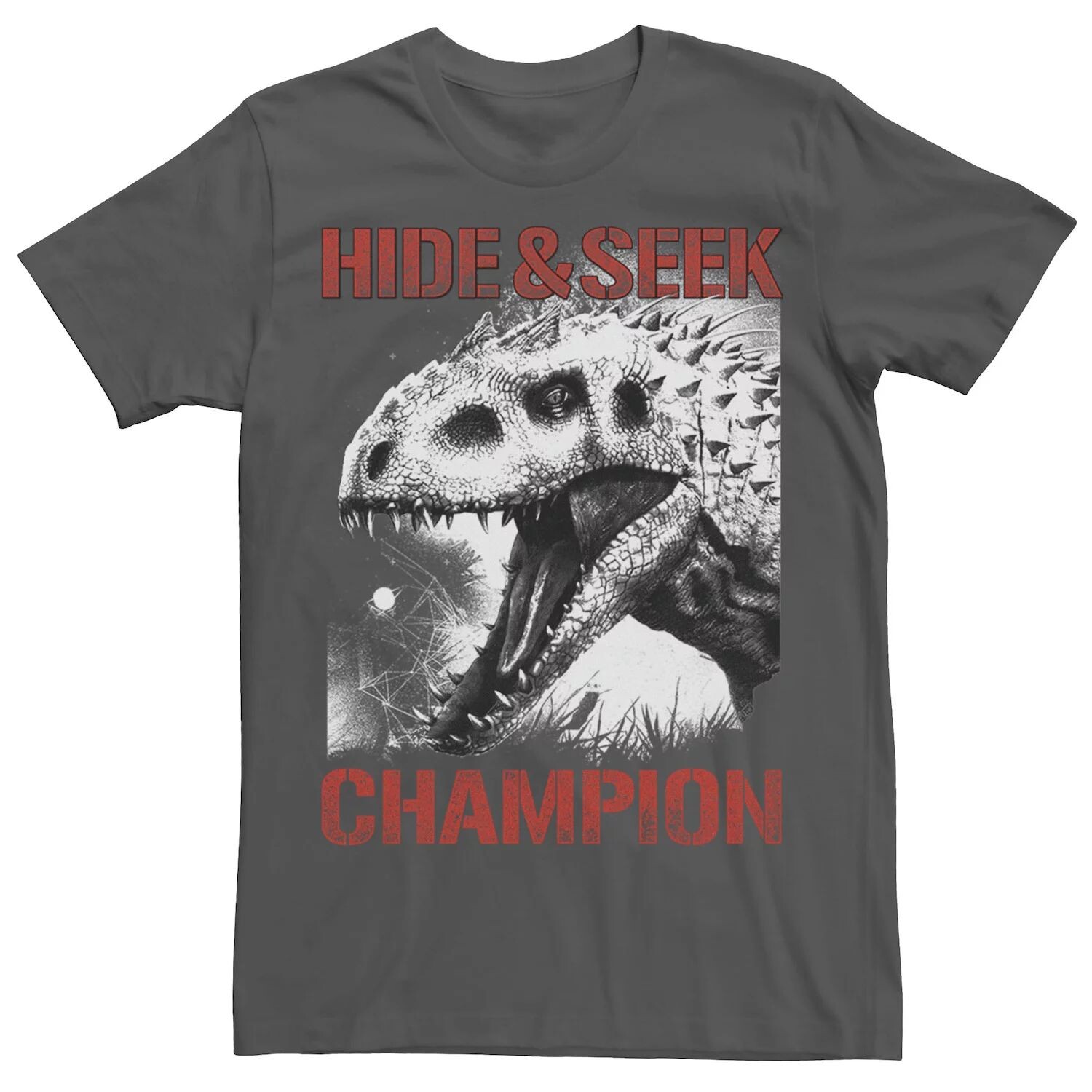 

Мужская футболка Jurassic World Indominus Hide & Seek Champ с рисунком Licensed Character