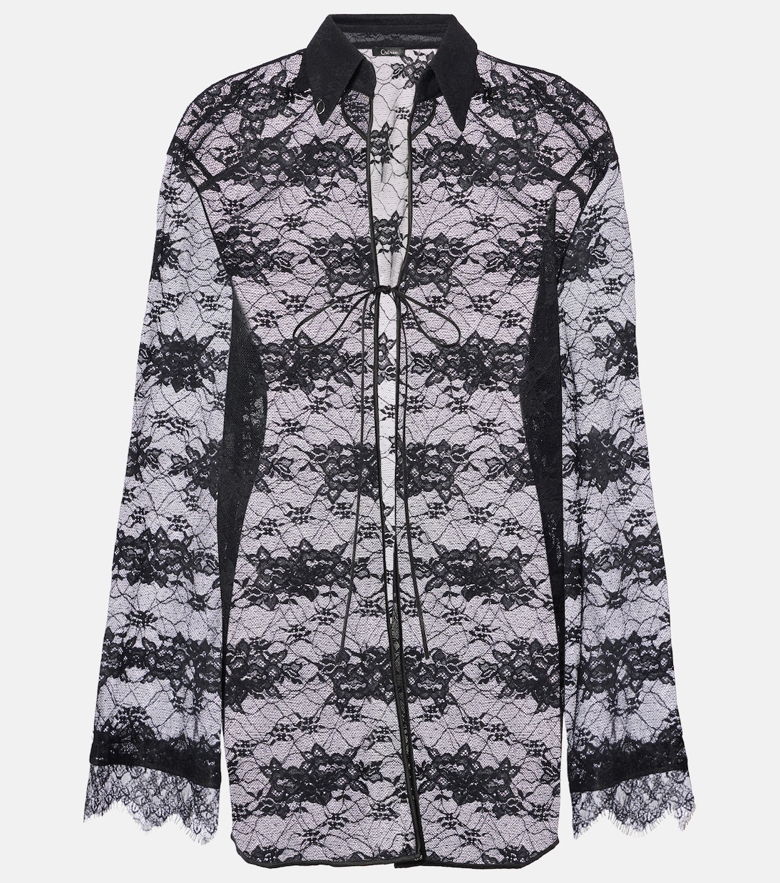 

Кружевной топ Oséree, черный