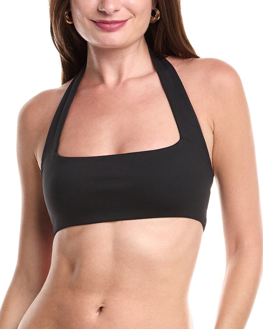 

Бюстгальтер-халтер WeWoreWhat с квадратным вырезом, черный