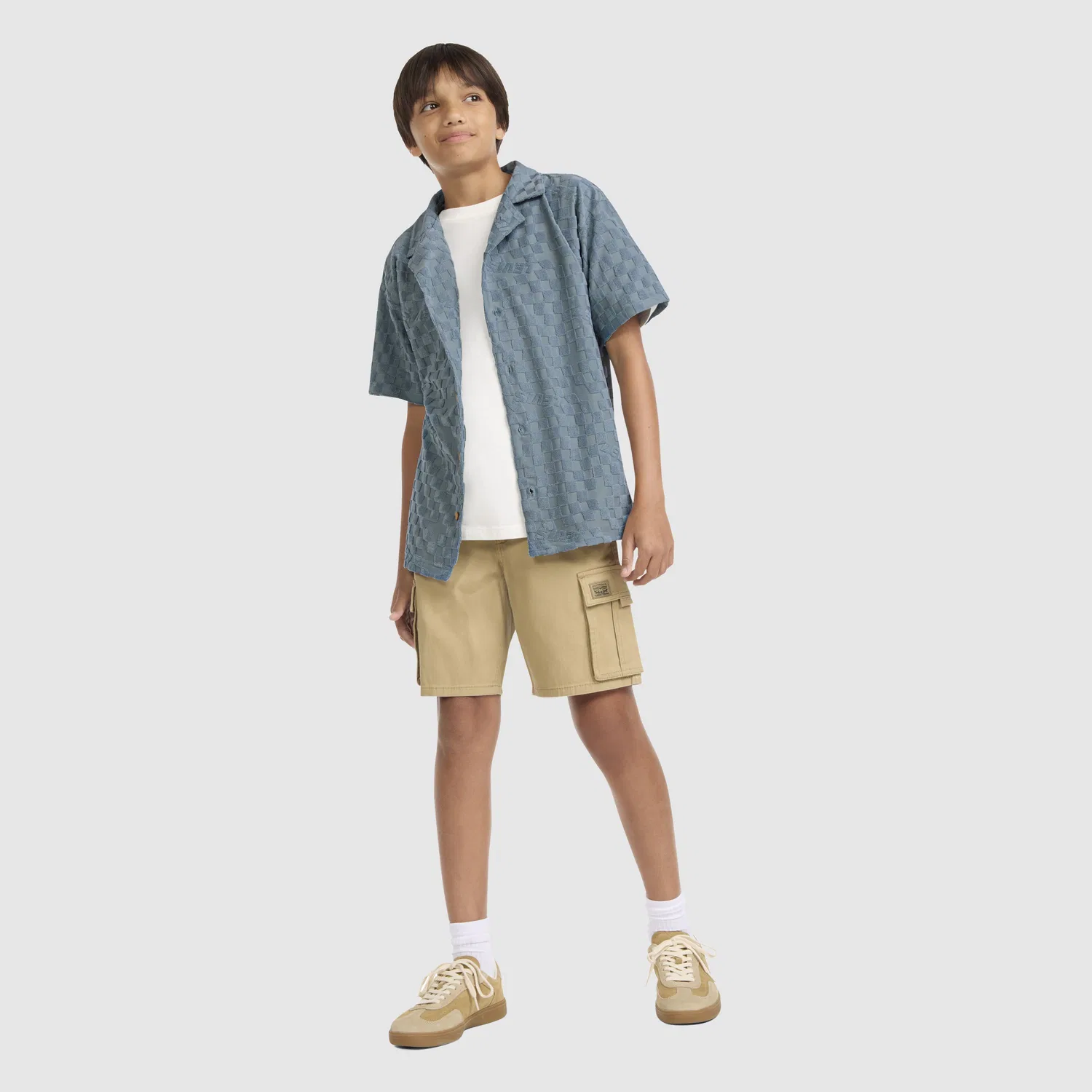 Вязаная походная рубашка для мальчиков 8-20 лет Levi's, Green