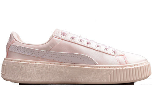 Кроссовки basket platform tween 'pearl' Puma, розовый — фото 3