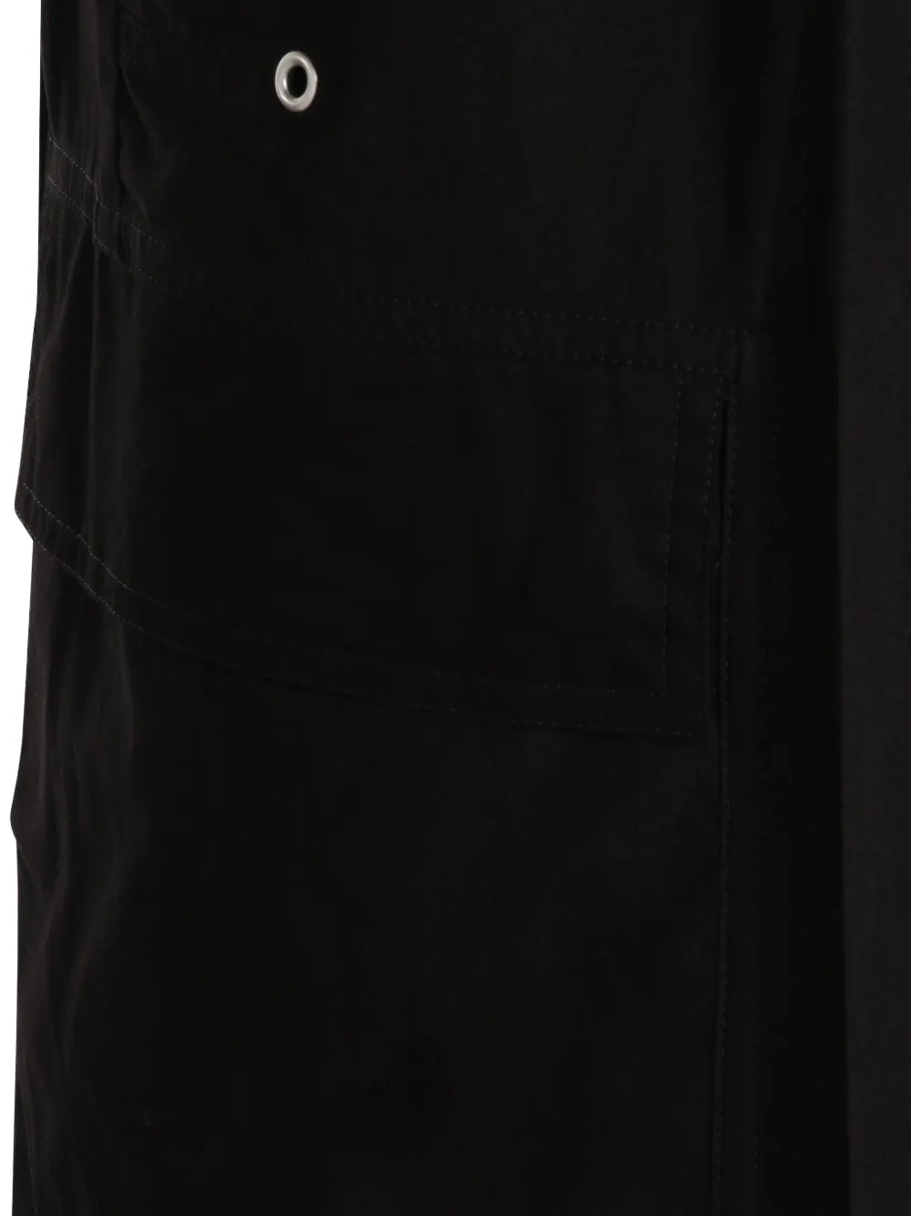Карго-штаны Cargobelas на кулиске Rick Owens, черный — фото 3