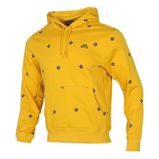 

Толстовка Nike SB Skateboard Icon Printed Hat For Men Yellow, желтый