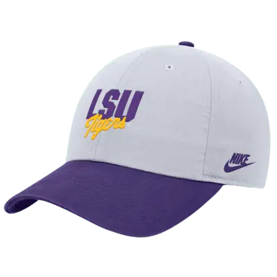 

Бейсболка Nike LSU College Campus Cap, белый