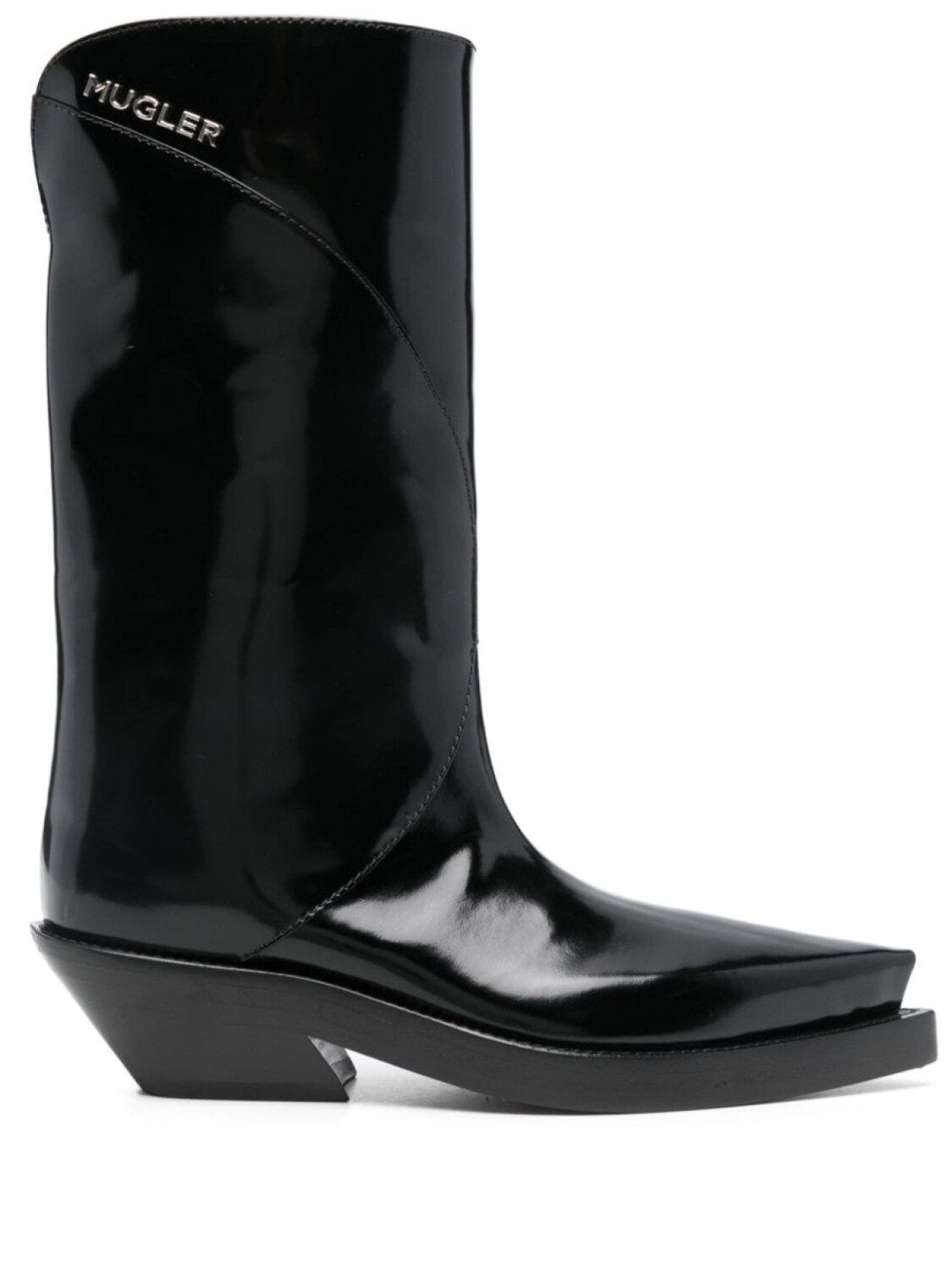 

Ботинки Mugler 55 мм Santiag, черный