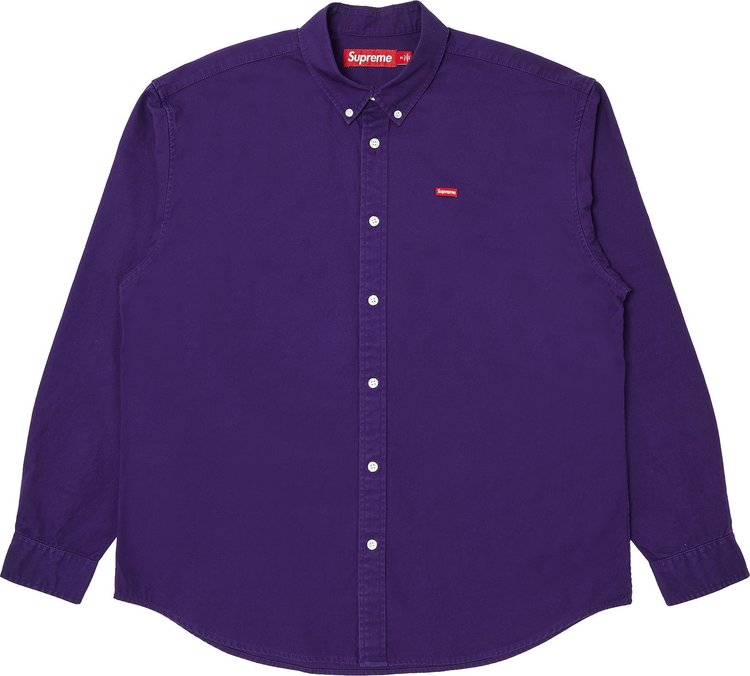 

Рубашка Supreme Small Box 'Purple', фиолетовый