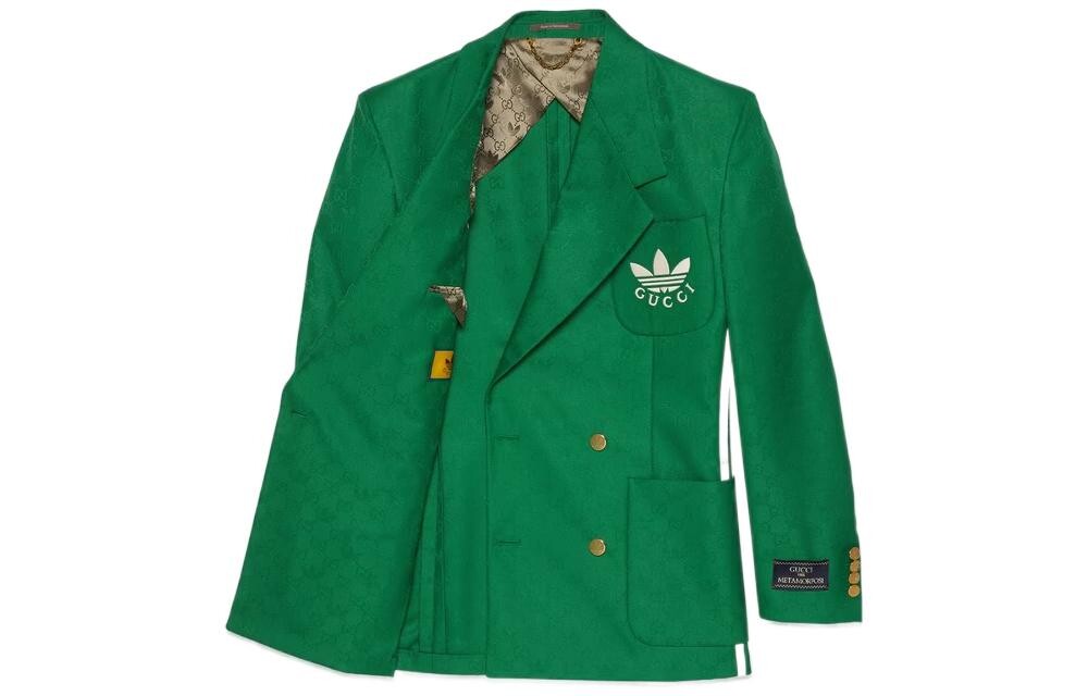 

Мужской деловой костюм Adidas X ADIDAS, зеленый Gucci, зеленый