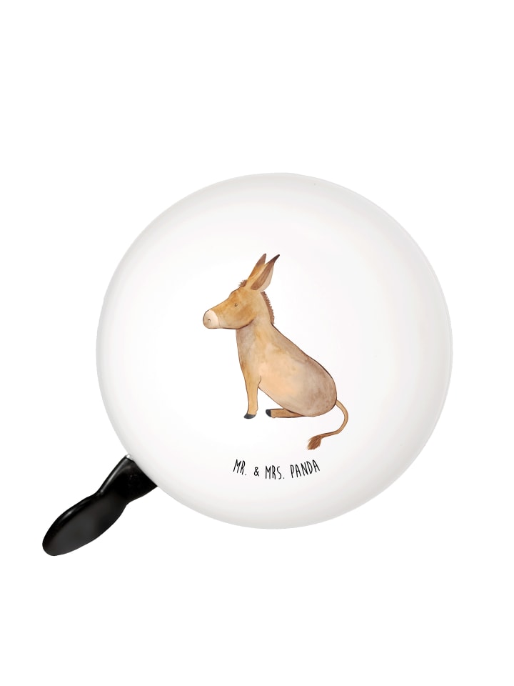 

Mr. & Mrs. Panda Велосипедный звонок, осел, не говоря ни слова, в белом