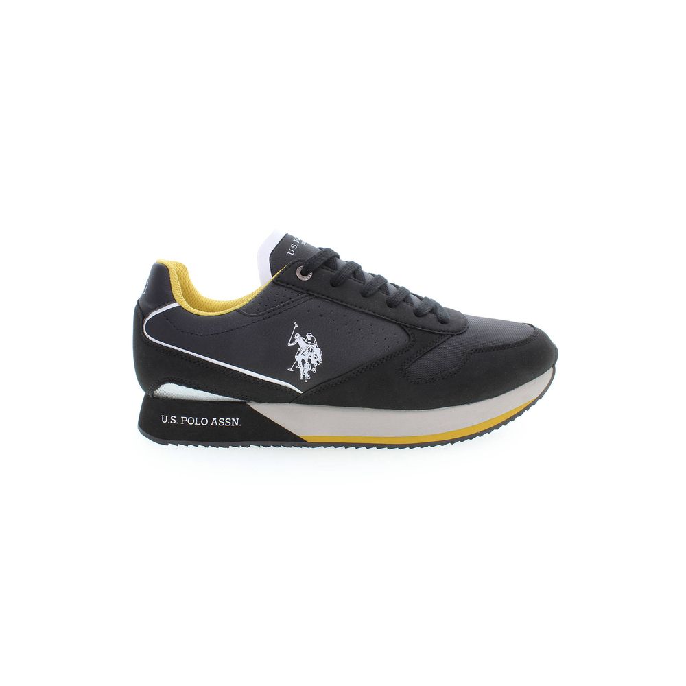 

Черные кроссовки из полиэстера U.S. Polo Assn., черный