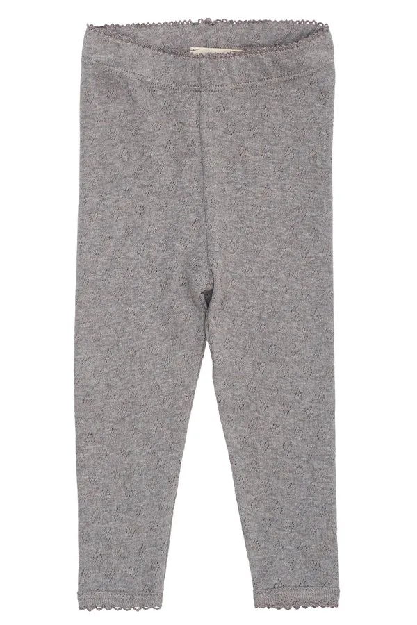 Леггинсы унисекс pointelle Copenhagen Colors, Grey Melange