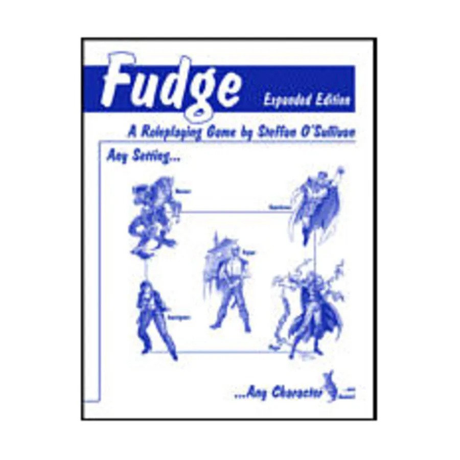 

Fudge (Expanded Edition), Fudge RPG & Dice, мягкая обложка