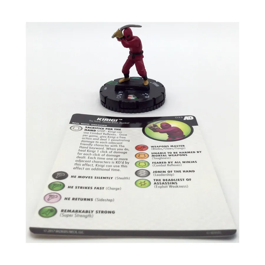 

Кириги #033 (U), Marvel HeroClix - Avengers/Defenders War - Singles