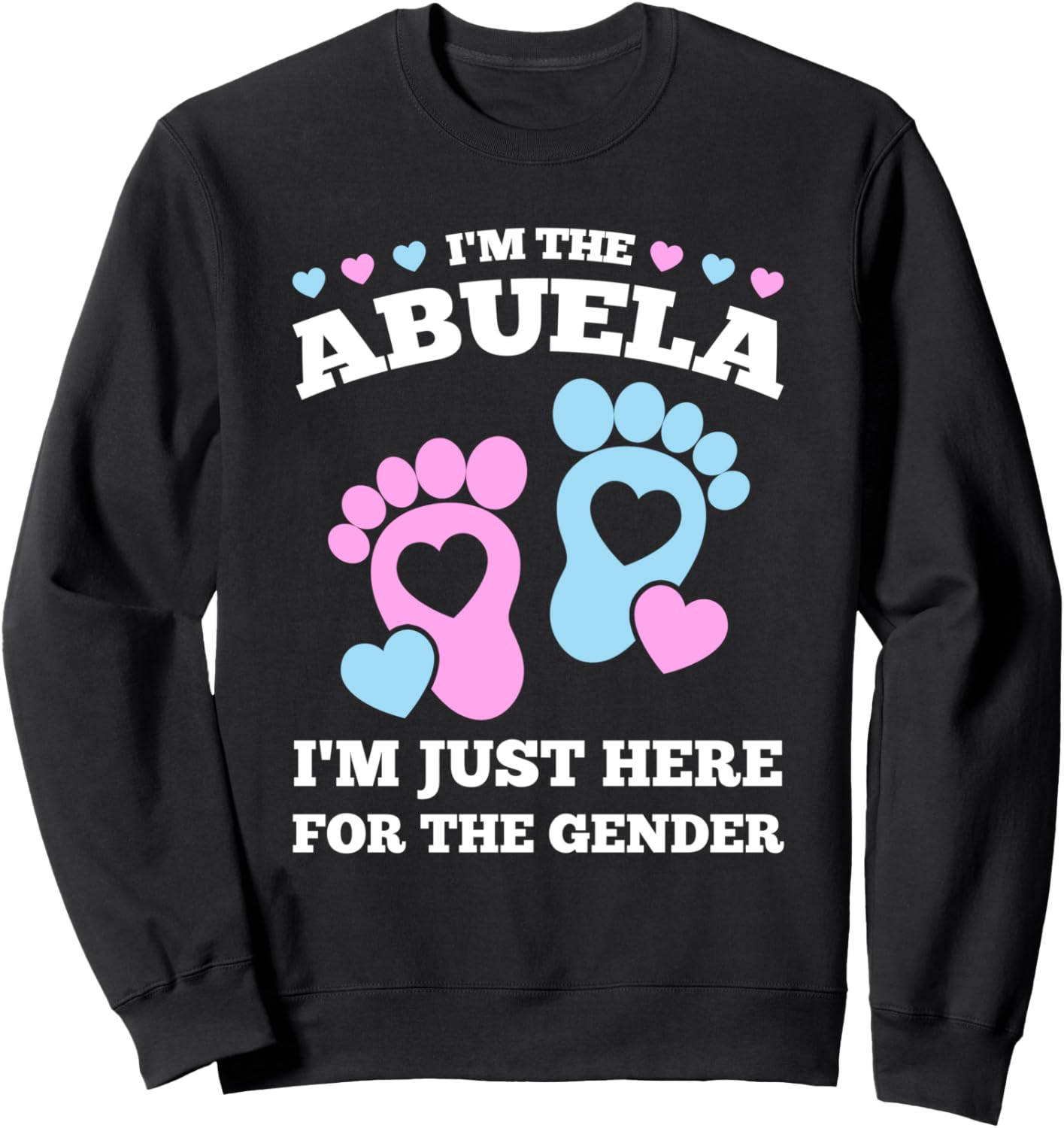 

Я дедушка, я здесь для тебя, Гендербейби, Толстовка Gender Reveal Party Baby Announcement Gift Idea, черный
