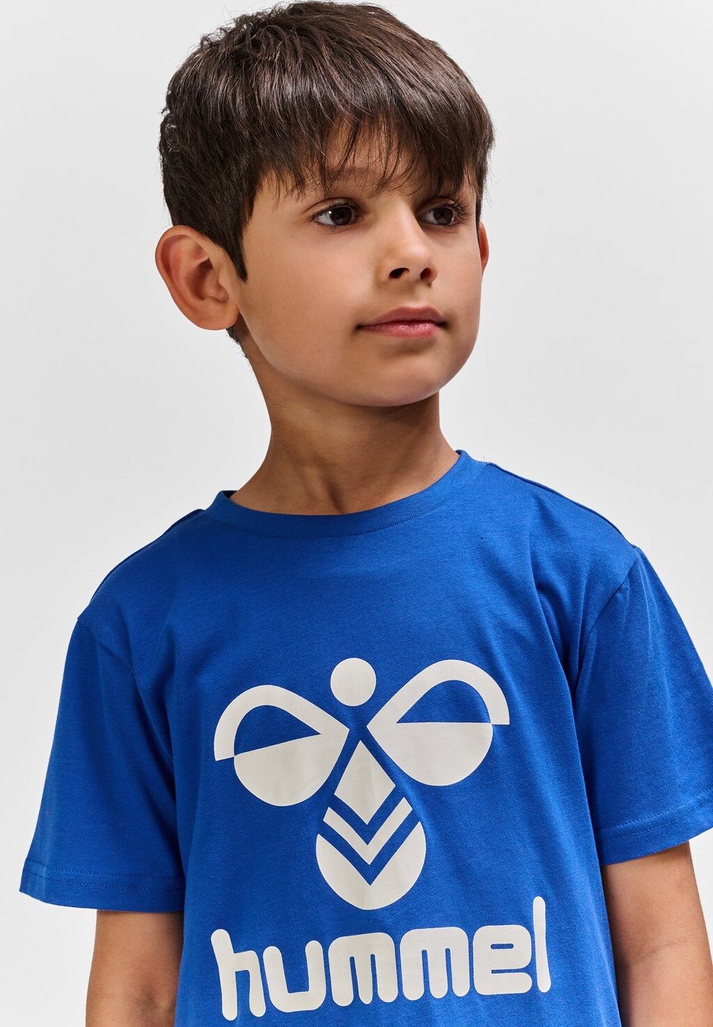 

Футболка TRES S/S Hummel, пестрый синий