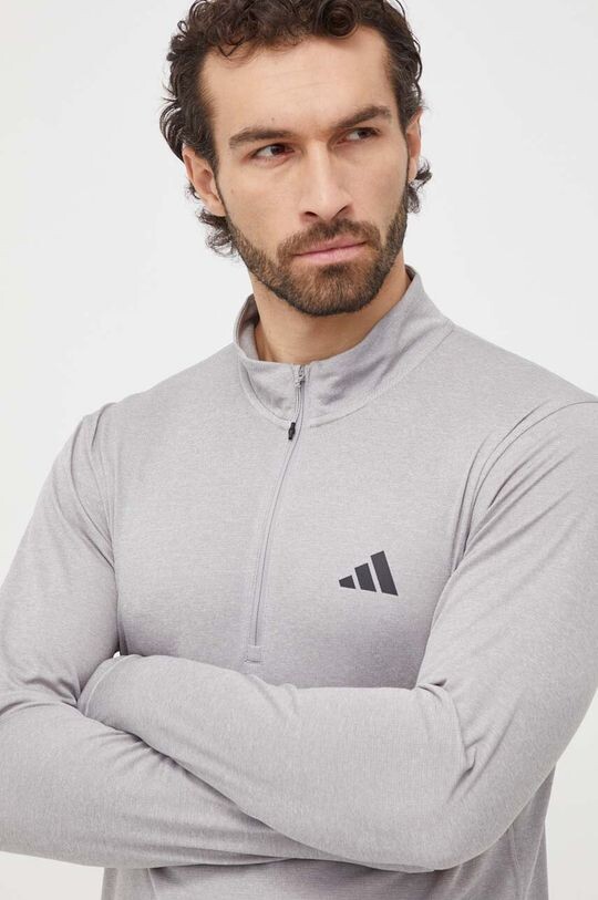 Толстовка Training Essentials adidas Performance, серый — фото 4