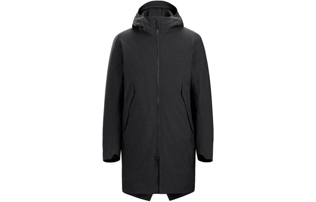 Утепленное шерстяное пальто Arcteryx, dusty зеленыйсерый/forage — фото 3