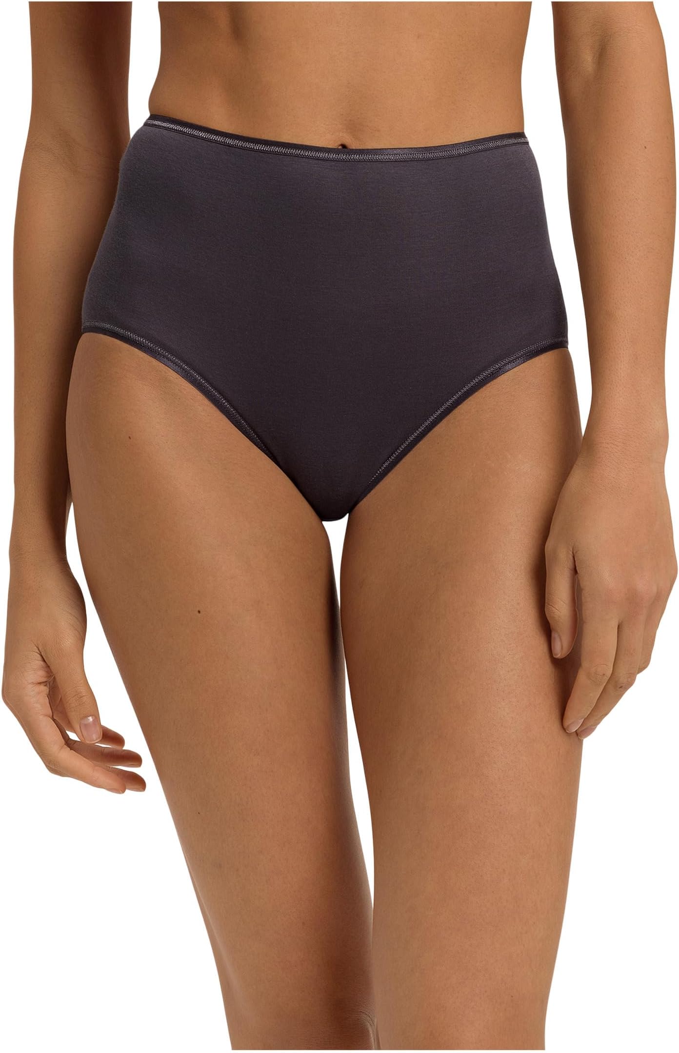 

Трусы Hanro Cotton Seamless Full Brief, цвет Black Pearl