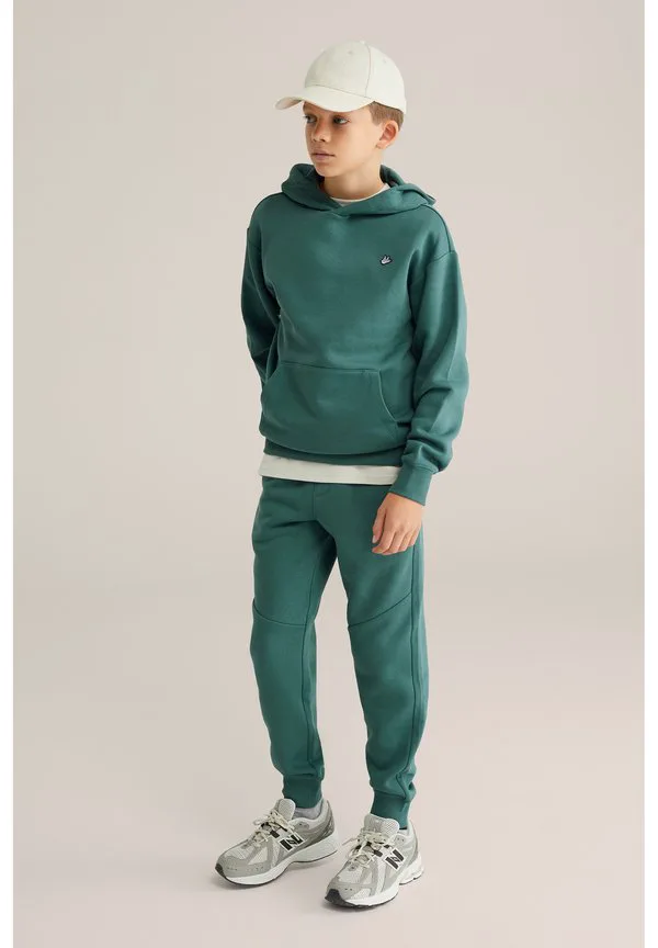 Толстовка с капюшоном We Fashion, Dark Green