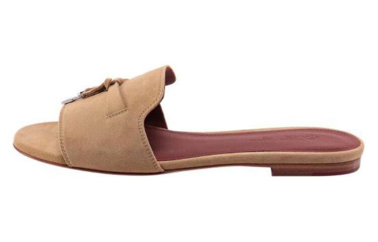 

Шлепанцы женские коричневые Loro Piana