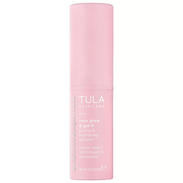 

Rose Glow + Get It охлаждающий и осветляющий бальзам для глаз Tula Skincare