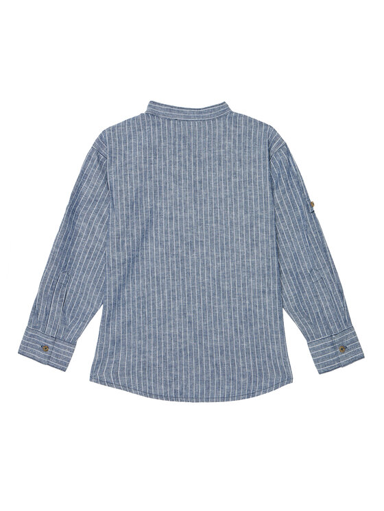 Рубашка обычного кроя 52VMCQ03V United Colors Of Benetton, синий — фото 2