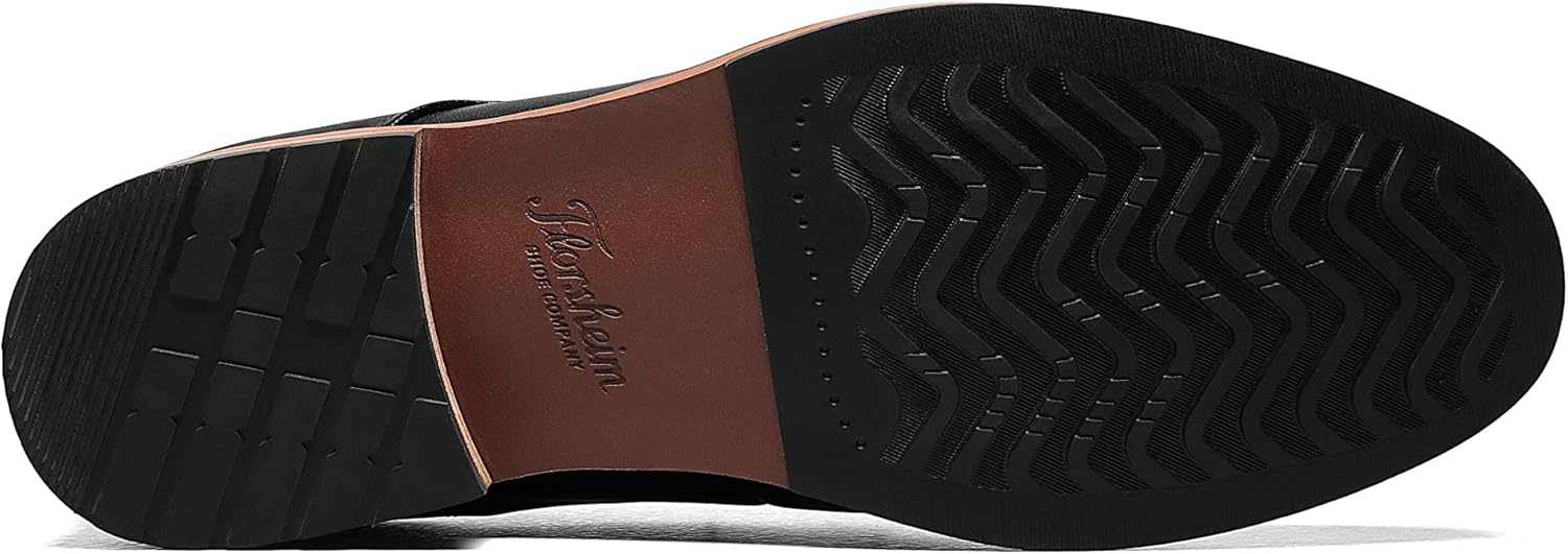 Мужские оксфорды Florsheim Blaze с простым носком, черный — фото 4