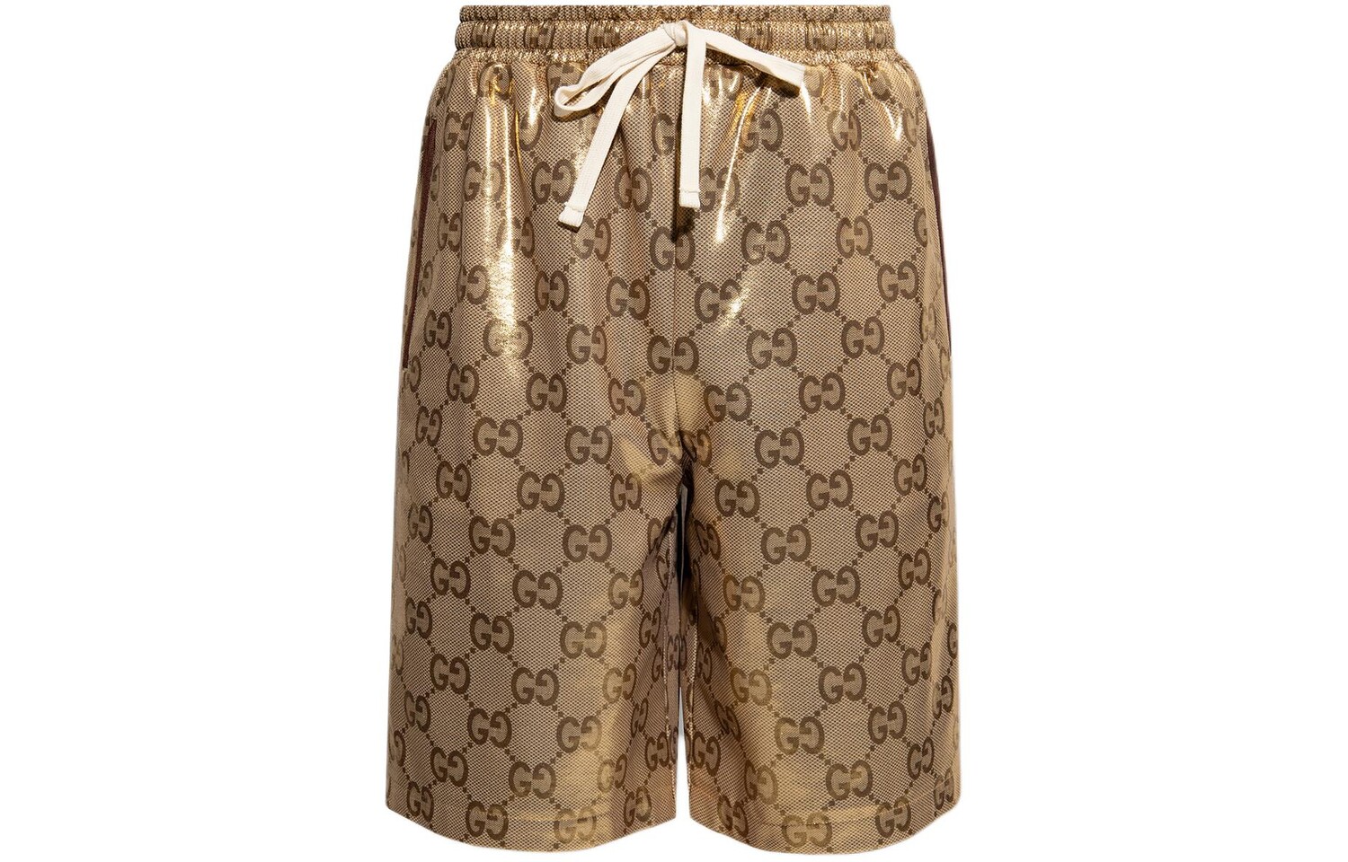 

Повседневные шорты мужские золотые Gucci, цвет Gold
