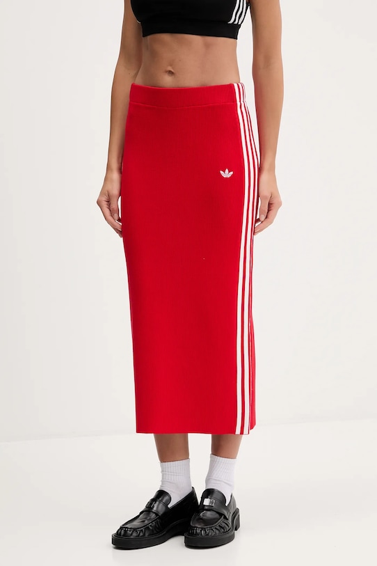 

Вязаная юбка 3s Adidas Originals, красный
