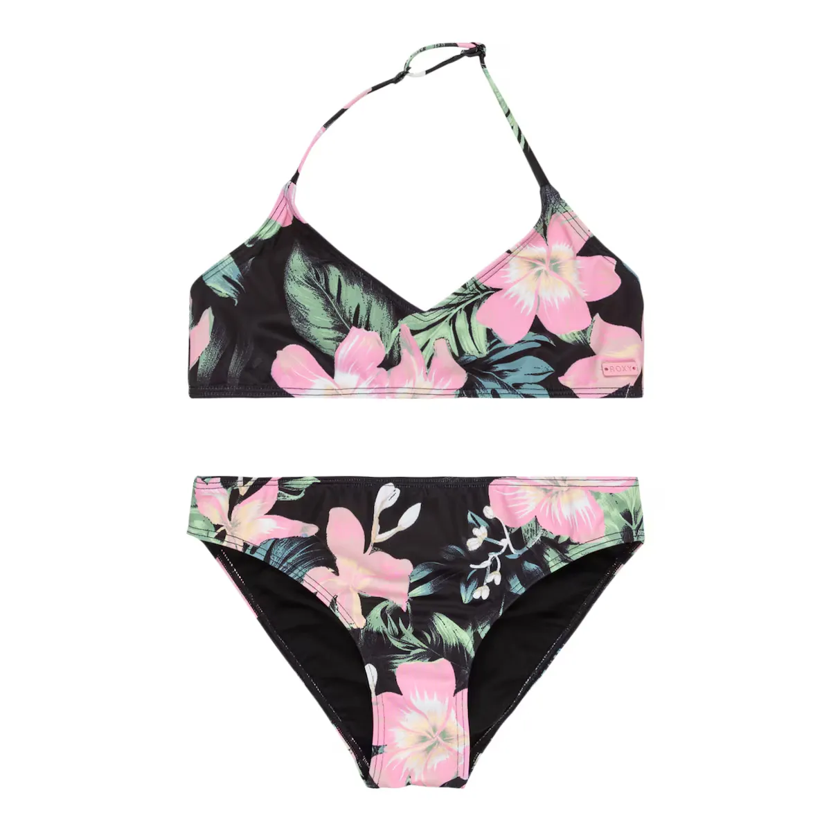 

Купальник из двух частей Roxy Shadow Floral Brassic для мальчиков, черный