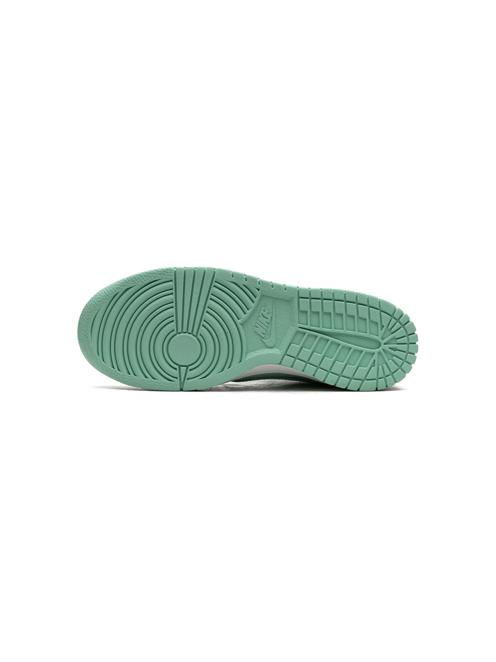 Кроссовки Dunk Low Rise Nike Kids, зеленый — фото 4