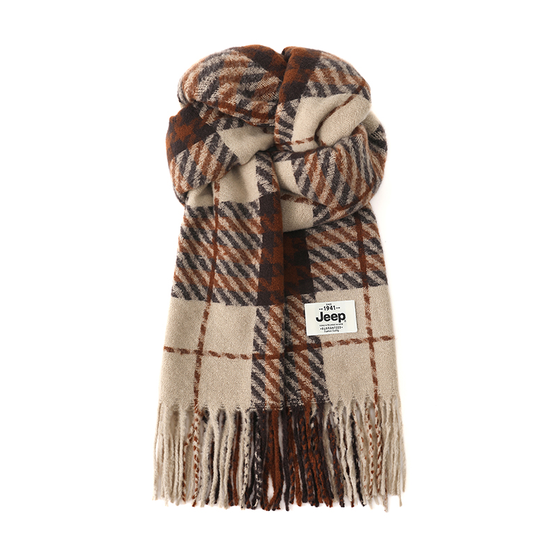 

Jeep Вязаный шарф унисекс, Khaki