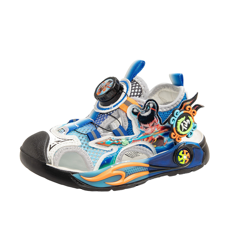 

Дышащие, легкие, амортизирующие, низкие детские сандалии для детей SUPEREDGE, синий