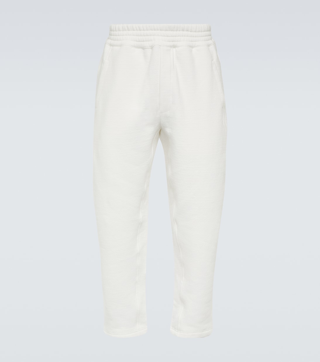 

Спортивные брюки из махровой ткани Koa из хлопковой смеси The Row, Milk